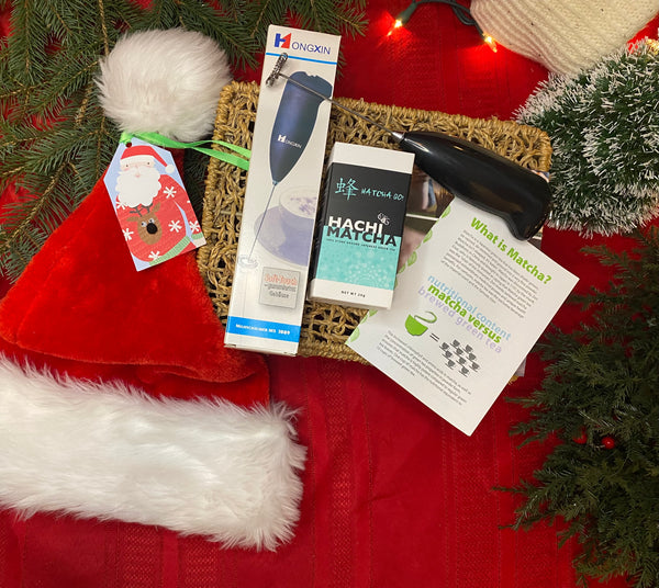 Hachi Matcha-To-Go Sticks + Frother