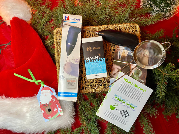 Beginner Matcha Kit with Hachi Matcha Silver