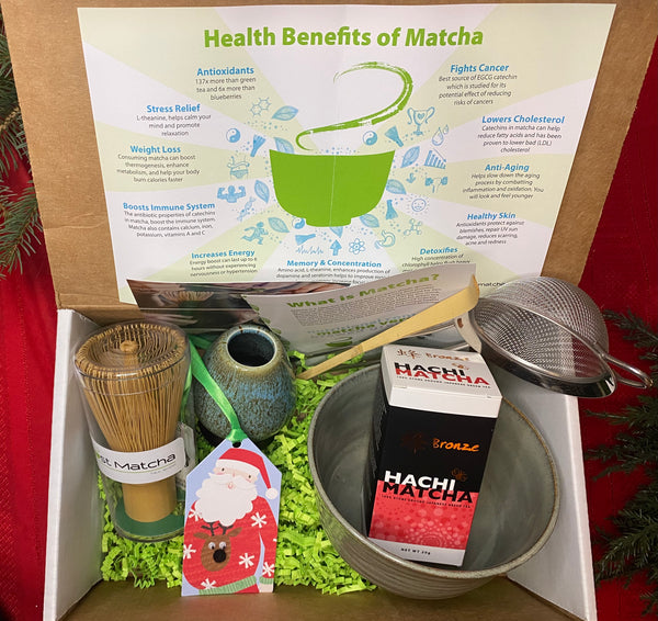 Traditional Matcha Kit with Bronze Matcha