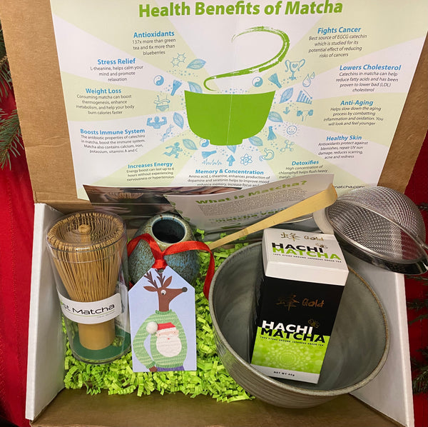 Traditional Matcha Kit with Gold Matcha