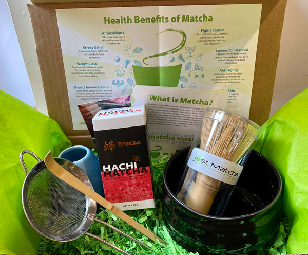 Traditional Matcha Kit with Bronze Matcha