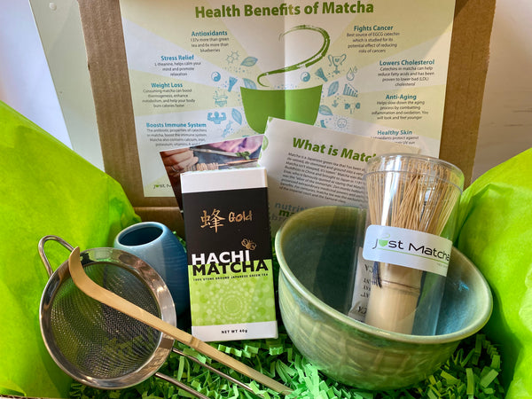 Traditional Matcha Kit with Gold Matcha