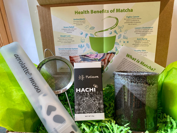Deluxe Modern Matcha Kit with Hachi Matcha Platinum