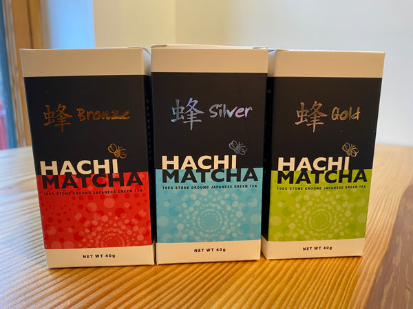 Hachi Matcha Olympians - Bronze, Silver & Gold