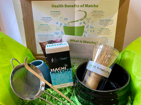 Traditional Matcha Kit with Silver Matcha