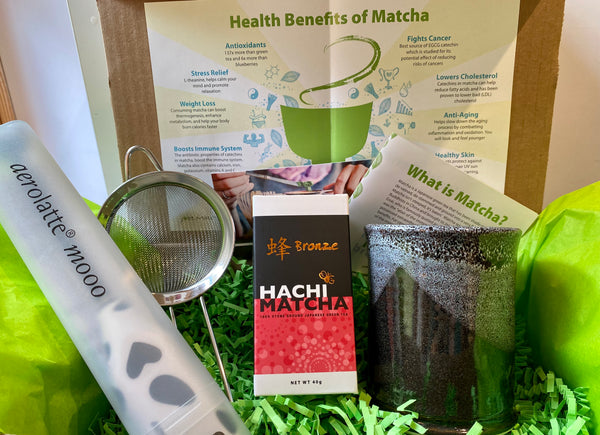Deluxe Modern Matcha Kit with Hachi Matcha Bronze