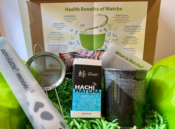 Deluxe Modern Matcha Kit with Hachi Matcha Silver