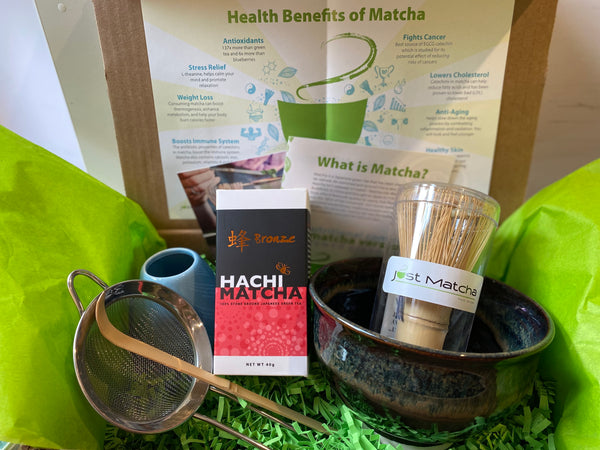 Traditional Matcha Kit with Bronze Matcha