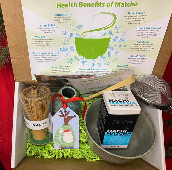 Traditional Matcha Kit with Silver Matcha