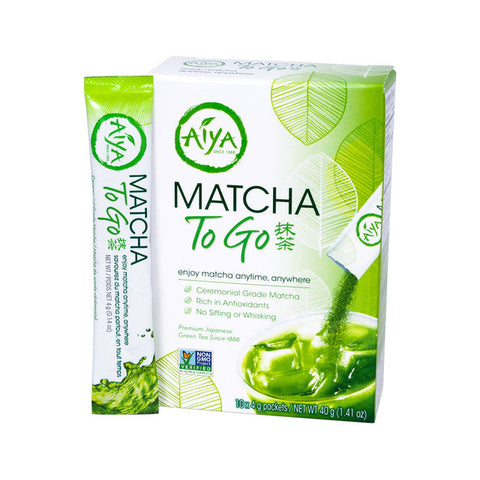 Aiya Roasted Matcha To-Go - (Single Serving Packets)