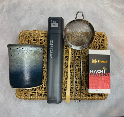Deluxe Modern Matcha Kit with Hachi Matcha Bronze