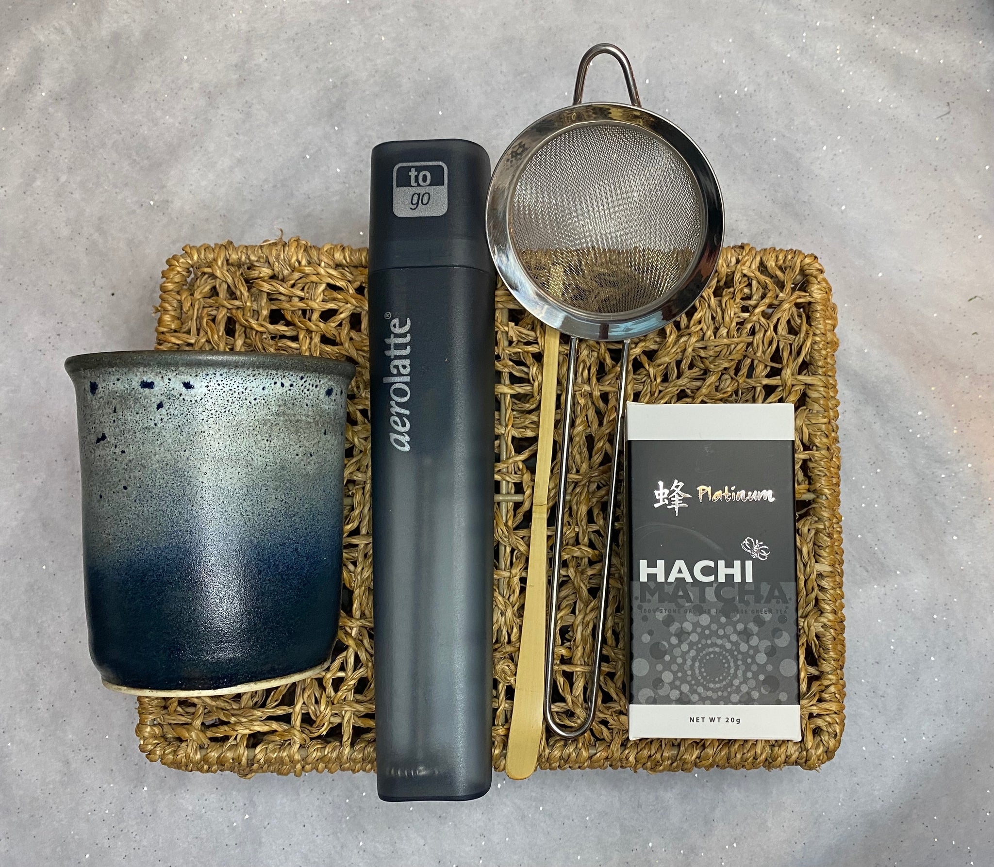 Deluxe Modern Matcha Kit with Hachi Matcha Platinum